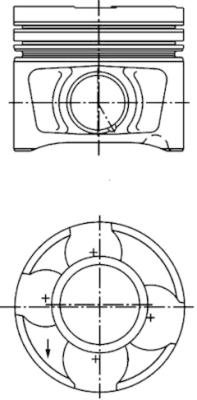 KOLBENSCHMIDT stūmoklis 40356600