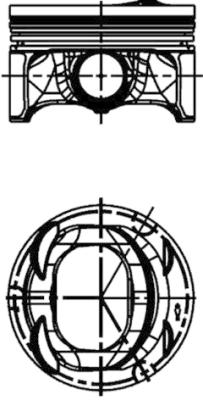 KOLBENSCHMIDT stūmoklis 40477600