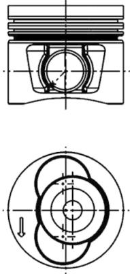KOLBENSCHMIDT Kolvid 40715600