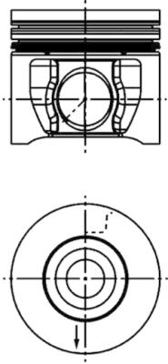 KOLBENSCHMIDT Kolvid 40830600