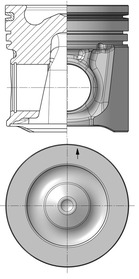 KOLBENSCHMIDT Kolvid 40912610