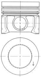 KOLBENSCHMIDT stūmoklis 41095610