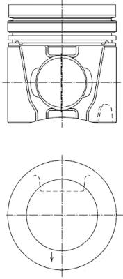 KOLBENSCHMIDT Remondikomplekt, kolb/ silindrihülss 41166960