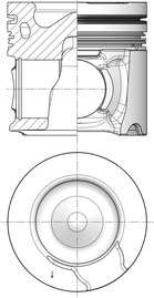 KOLBENSCHMIDT Zestaw naprawczy, tłoki / tuleje cylindrowe 41263960