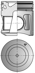 KOLBENSCHMIDT Zestaw naprawczy, tłoki / tuleje cylindrowe 41478960