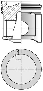 KOLBENSCHMIDT Zestaw naprawczy, tłoki / tuleje cylindrowe 41522960