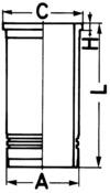 KOLBENSCHMIDT Tuleja cylindrowa 88318110