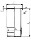 KOLBENSCHMIDT Tuleja cylindrowa 88788110