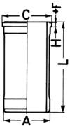 KOLBENSCHMIDT Tuleja cylindrowa 89018150