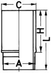 KOLBENSCHMIDT Tuleja cylindrowa 89024110