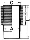 KOLBENSCHMIDT Tuleja cylindrowa 89384110