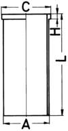 KOLBENSCHMIDT Sylinteriputki 89434190