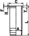 KOLBENSCHMIDT Tuleja cylindrowa 89578110