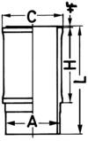 KOLBENSCHMIDT Tuleja cylindrowa 89735110