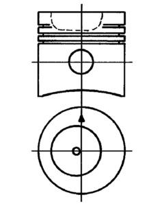 KOLBENSCHMIDT Zestaw naprawczy, tłoki / tuleje cylindrowe 90031960