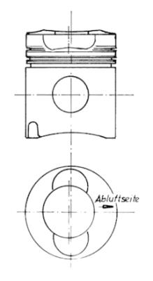KOLBENSCHMIDT Zestaw naprawczy, tłoki / tuleje cylindrowe 90669963