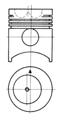 KOLBENSCHMIDT Kolv 91005700