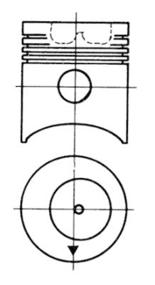 KOLBENSCHMIDT Zestaw naprawczy, tłoki / tuleje cylindrowe 91753961