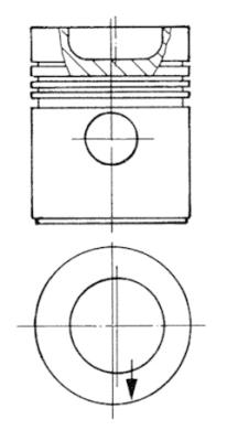 KOLBENSCHMIDT Zestaw naprawczy, tłoki / tuleje cylindrowe 92144981