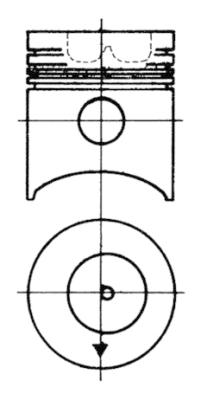KOLBENSCHMIDT Zestaw naprawczy, tłoki / tuleje cylindrowe 93063960