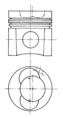 KOLBENSCHMIDT Zestaw naprawczy, tłoki / tuleje cylindrowe 93137962
