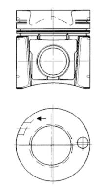 KOLBENSCHMIDT Zestaw naprawczy, tłoki / tuleje cylindrowe 93231960