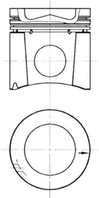 KOLBENSCHMIDT Kolvid 94345600