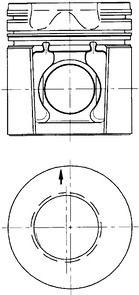 KOLBENSCHMIDT Zestaw naprawczy, tłoki / tuleje cylindrowe 94543960