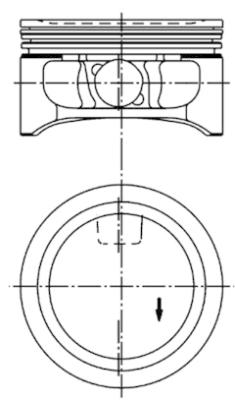 KOLBENSCHMIDT Kolvid 94912600