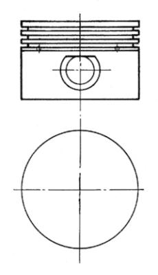 KOLBENSCHMIDT Zestaw naprawczy, tłoki / tuleje cylindrowe 94919964