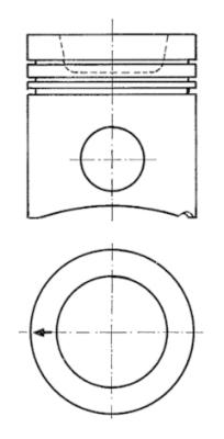 KOLBENSCHMIDT Kolvid 94943600