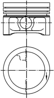 KOLBENSCHMIDT Tłok 99455600