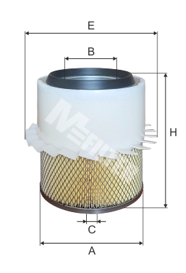 MFILTER Luftfilter A 863