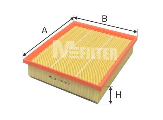 MFILTER Õhufilter K 7155