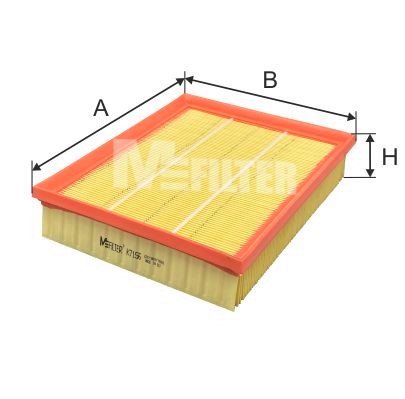 MFILTER Õhufilter K 7156