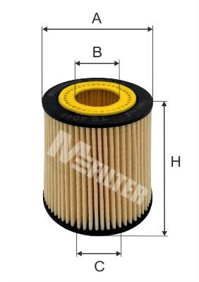 MFILTER Õlifilter TE 4044