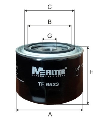 MFILTER Õlifilter TF 6523