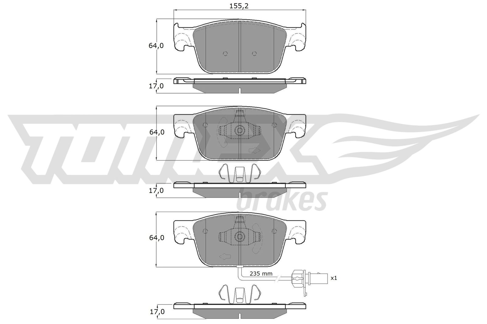 TOMEX Brakes Jarrupala, levyjarru TX 18-21
