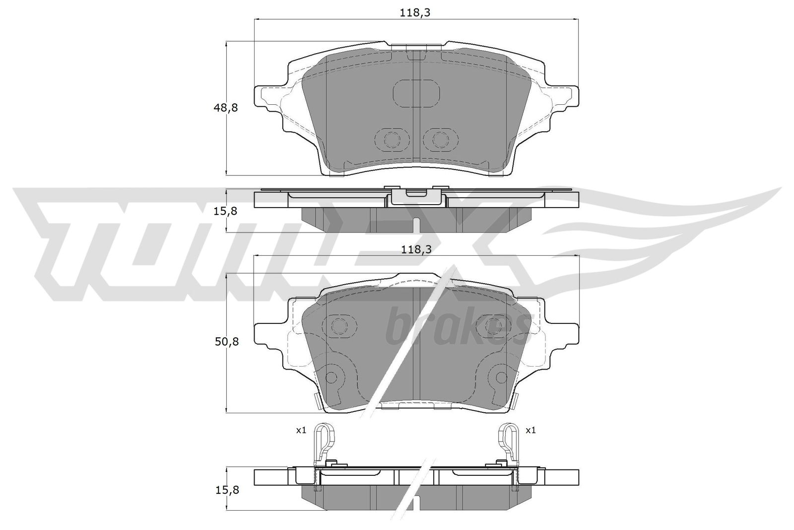 TOMEX Brakes Jarrupala, levyjarru TX 19-83