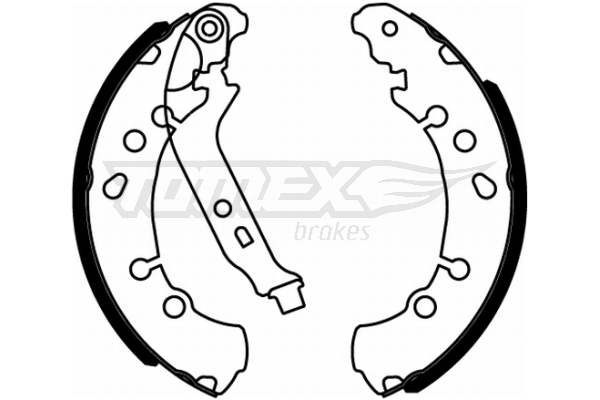 TOMEX Brakes Jarrukenkäsarja TX 22-17