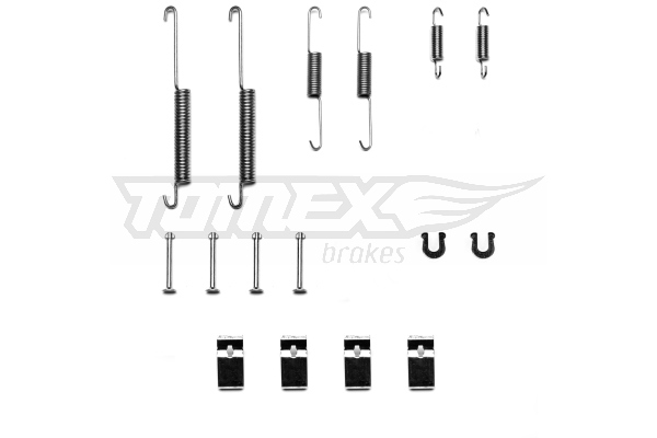 TOMEX Brakes Lisatarvikute komplekt, trummelpiduriklotsid TX 40-17