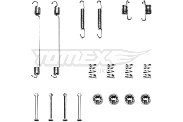 TOMEX Brakes Lisatarvikute komplekt, trummelpiduriklotsid TX 40-23