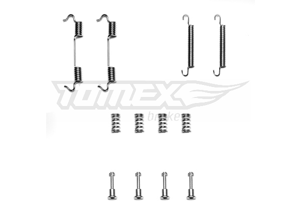 TOMEX Brakes Lisatarvikute komplekt, trummelpiduriklotsid TX 40-24