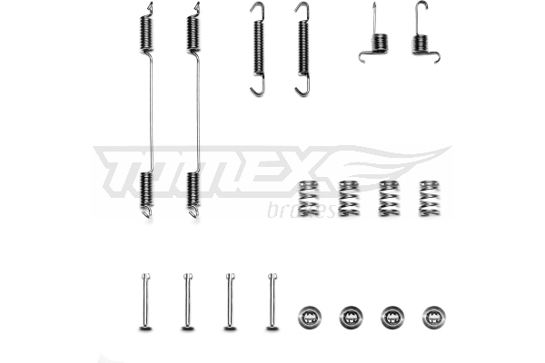 TOMEX Brakes Lisatarvikute komplekt, trummelpiduriklotsid TX 40-31