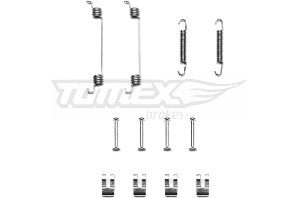 TOMEX Brakes Lisatarvikute komplekt, trummelpiduriklotsid TX 40-58