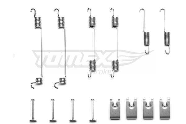 TOMEX Brakes Lisatarvikute komplekt, trummelpiduriklotsid TX 40-70