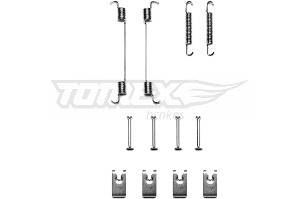TOMEX Brakes Lisatarvikute komplekt, trummelpiduriklotsid TX 41-70