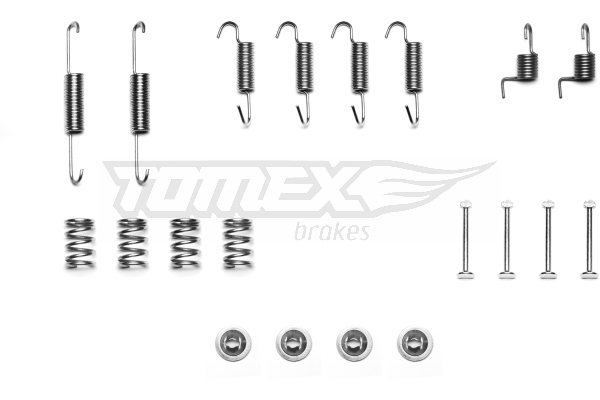 TOMEX Brakes Lisatarvikute komplekt, trummelpiduriklotsid TX 42-06