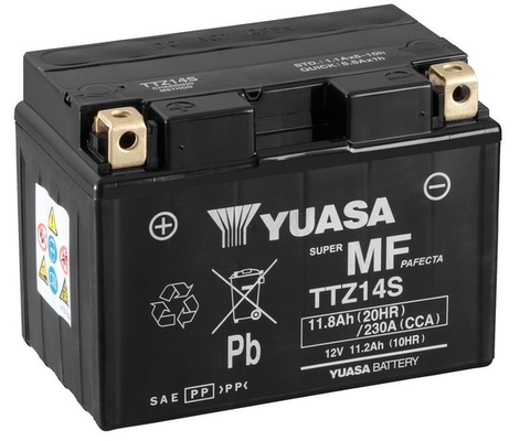 YUASA Käivitusaku TTZ14S