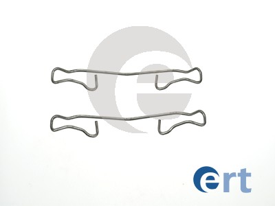 ERT priedų komplektas, diskinių stabdžių trinkelės 420057